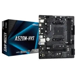  ASRock A520M-HVS AMD AM4 Micro ATX Motherboard 