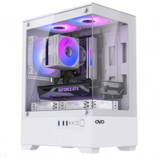  OVO CC219501W 3X-ARGB ICE Cube Gaming Casing 