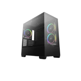 DeepCool CG380 3F Panoramic Dual Tempered Glass M-ATX Case