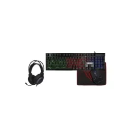  Jedel CP-09 4IN1 Mouse Keyboard Mousepad & Headset Gaming Combo 