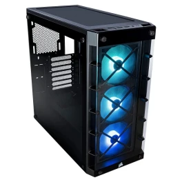  Corsair Crystal iCUE 465X RGB Mid-Tower ATX Smart Case 