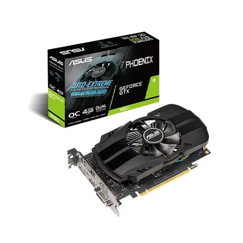  ASUS GEFORCE GTX 1650 SUPER 4GB PHOENIX OC GRAPHICS CARD 