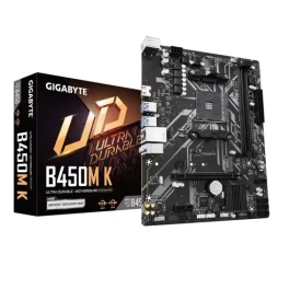  GIGABYTE B450M K AMD AM4 Micro ATX Motherboard 