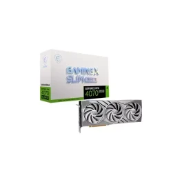 MSI GeForce RTX 4070 SUPER 12G GAMING X SLIM Graphics Card (WHITE)