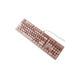  Mofii Geezer G5 Wired RGB Mechanical Gaming Keyboard Red Switch - (Milk Tea) 