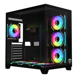 PC Power ICEBERG V2 black Gaming Case With 7 FANS