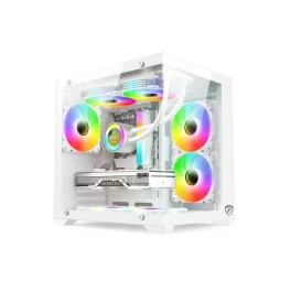 PC Power ICEBOX X2 WH Gaming Casing 