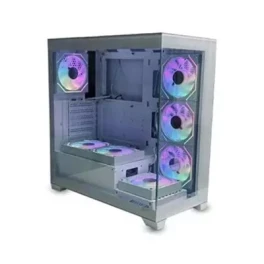 Revenger INFINITY 7 ARGB Fans Full Tower Gaming Casing (White) 