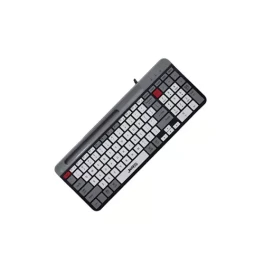  Jedel K37 Wired Slim 100 key Chocolate Keyboard With Mobilephone Holder 