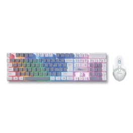 PC Power KMO2G Wired Keyboard & Mouse Gaming Combo