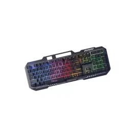 PC Power L803B RGB Rainbow Glow Keyboard Black
