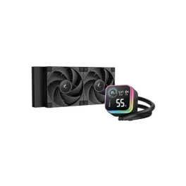 Deepcool LQ240 ULTRA 240mm Liquid CPU Cooler with Display (Black)
