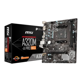  MSI A320M-A Pro Max AMD Motherboard 