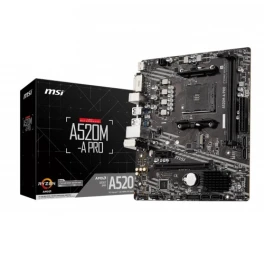 MSI A520M-A Pro AM4 AMD Micro-ATX Motherboard 