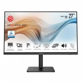  MSI Modern MD271P 27 Inch FHD IPS Type-C Monitor with Built-in Speakers 