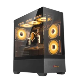  PC Power ICE TOWER BK Desktop Casing 
