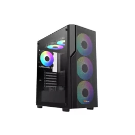 PC Power PG-H450 BK Zero Mesh M-Atx Gaming casing 
