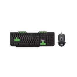 PC Power PGC303Y103 Wired Office Keyboard & Mouse Combo