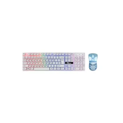  PC Power PGC801BG13 Wired Gaming Keyboard & Mouse Combo 