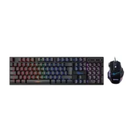  PC Power PGC801G12 Wired Keyboard & Mouse Gaming Combo 