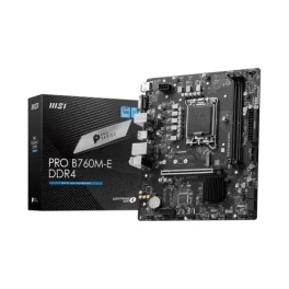 MSI PRO B760M-E DDR4 mATX Motherboard