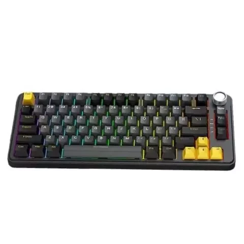  T-wolf T40 Tri Mode Black Grey Gaming Mechanical Keyboard 