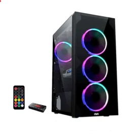  OVO X10 ARGB Mid-Tower Gaming Casing with Remote Controller 