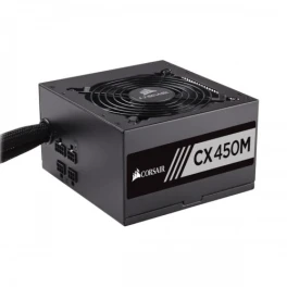  CORSAIR CX450M 450W 80 PLUS BRONZE Semi-Modular Power Supply 