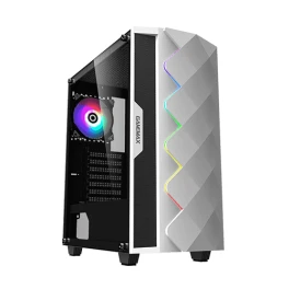  GAMEMAX White Diamond Mid-Tower Gaming Case 