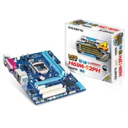  Gigabyte GA-H61M-S DDR3 Micro ATX Motherboard 