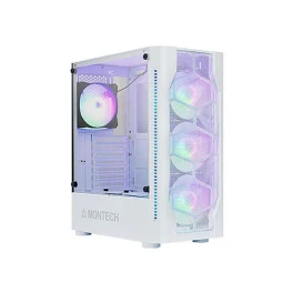  Montech X1 Mesh White ATX Mid Tower High Airflow Desktop Gaming Case 