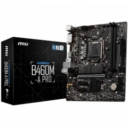  MSI Intel B460M-A Pro 10th Gen Intel Motherboard 