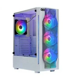 OVO X10-W ARGB Mid-Tower Gaming Casing White 