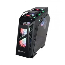  Revenger Jackhammer Tempered Glass Gaming Case with 120mm ARGB Controller 