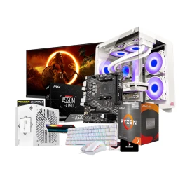 Ryzen 7 5700G 8GB RAM 256GB Nvme 22 inchi 100hz Monitor PC Build