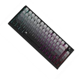  T-wolf K81 75% Gasket-Mounted Tri-Mode Black Mechanical Keyboard 