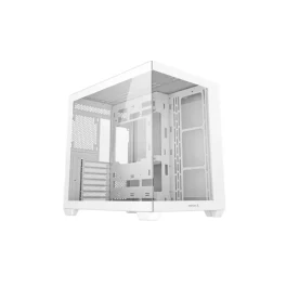  DeepCool CG530 WH Panoramic Tempered Glass Panels Dual Chamber ATX FISHTANK Case 