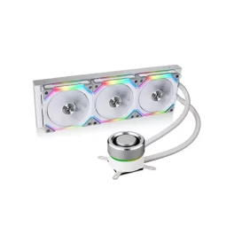  Lian Li Galahad AIO UNI FAN SL Edition 360mm Liquid CPU Cooler (White) 