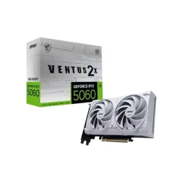  MSI GeForce RTX 5060 8G VENTUS 2X OC WHITE 8GB GDDR7 Graphics Card 
