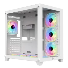  PC Power ICEBERG V2 White Gaming Case With 7 FANS 