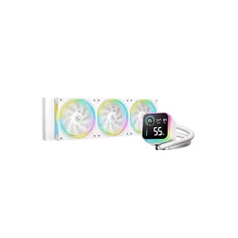  Deepcool LQ360 LED Digital Display CPU Cooler (White) 