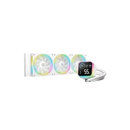  Deepcool LQ360 ULTRA ARGB 360mm Liquid CPU Cooler with Display (White) 