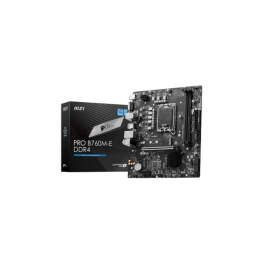 MSI PRO B760M-E DDR5 ATX Motherboard