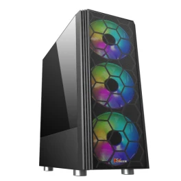  Pc Power PG-GC2302 BK Casing With 6 FANS 