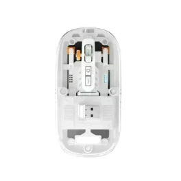 PC Power PGM-P4 WH Transparent Bluetooth Mouse