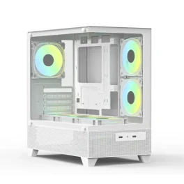  PC POWER SEA VIEW V2 WH ATX GAMING CASING 