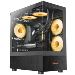  PC Power Sea View Infinity PG-H30 BK M-ATX Gaming Casing 