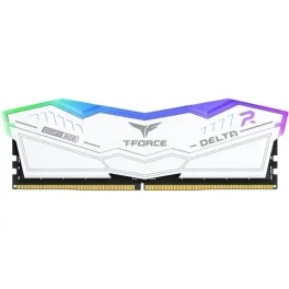  TEAM T-FORCE DELTA RGB White 16GB 6000MHz DDR5 Gaming RAM 