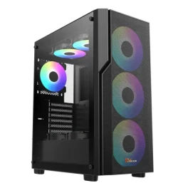  PC Power Zero Mesh BK PG-H450 Atx Gaming casing 