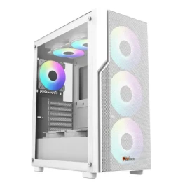  PC Power Zero Mesh WH PG-H450 Atx Gaming casing 